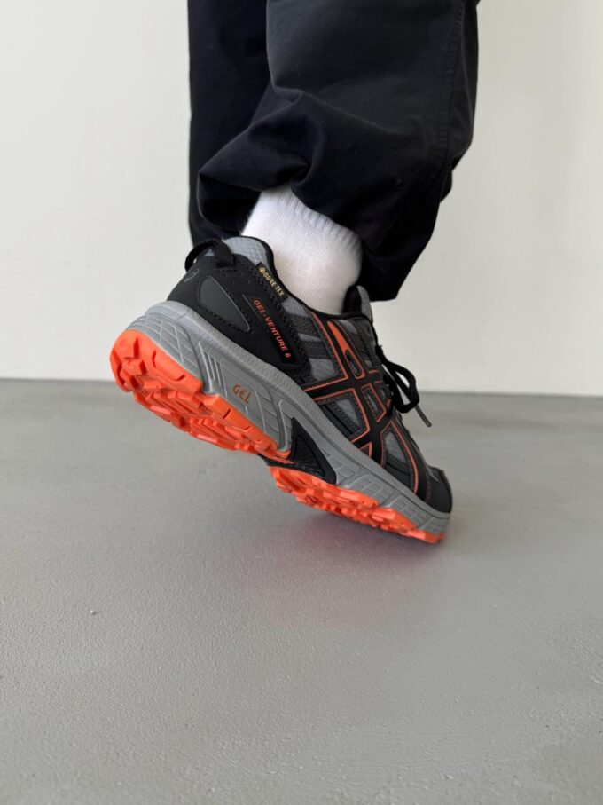 Asics Gel-Venture 6 Grey Orange Gore-Tex - Зображення 4