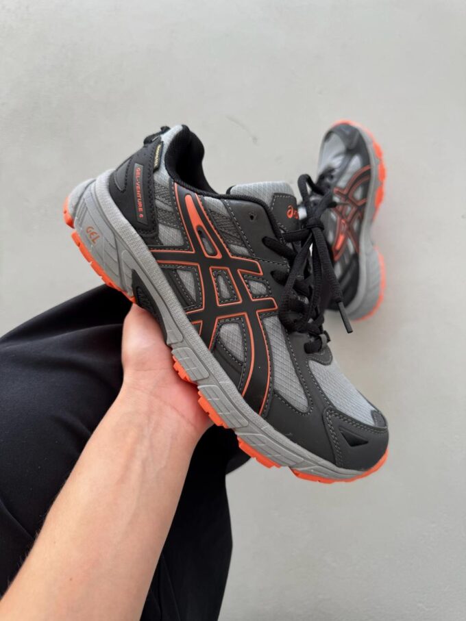 Asics Gel-Venture 6 Grey Orange Gore-Tex - Зображення 7
