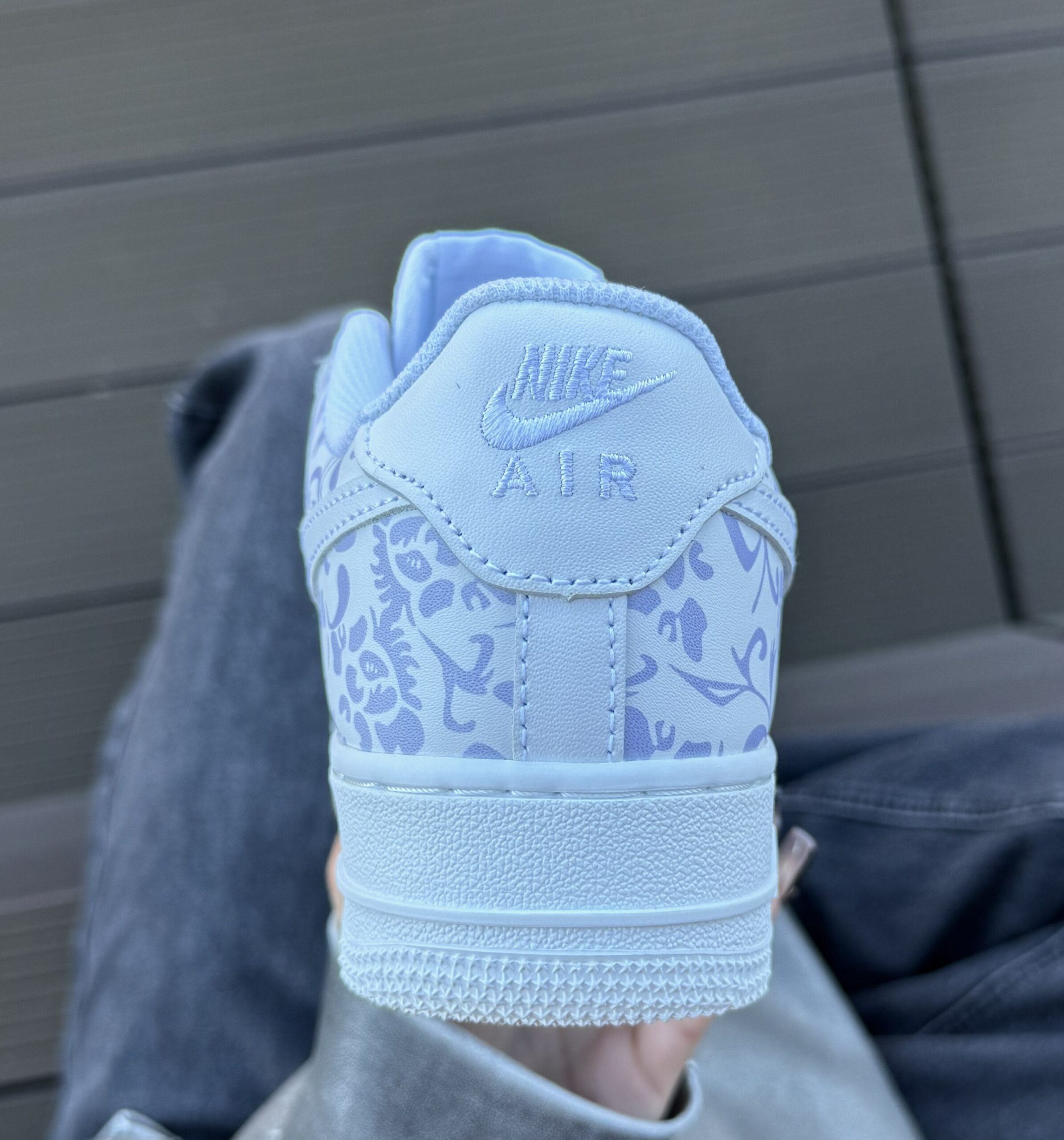 Nike Air Force 1 Low Custom White - Зображення 4