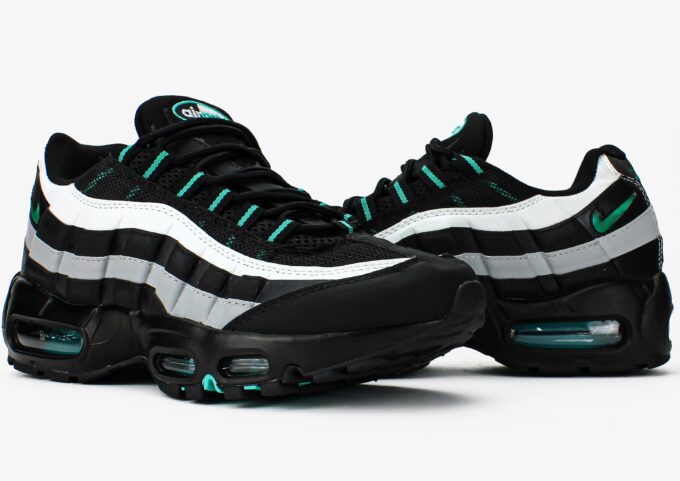 Nike Air Max 95 Black Aurora Green - Зображення 5