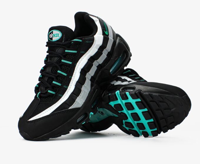 Nike Air Max 95 Black Aurora Green - Зображення 3