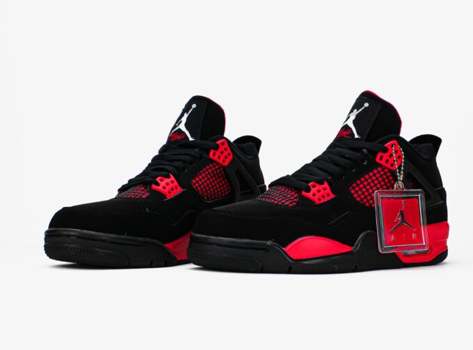 Nike Air Jordan 4 Сrimson Red Thunder - Зображення 3