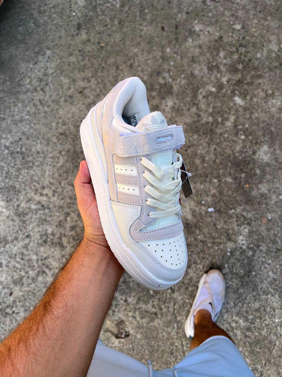 Adidas Forum Low Grey White - Зображення 3