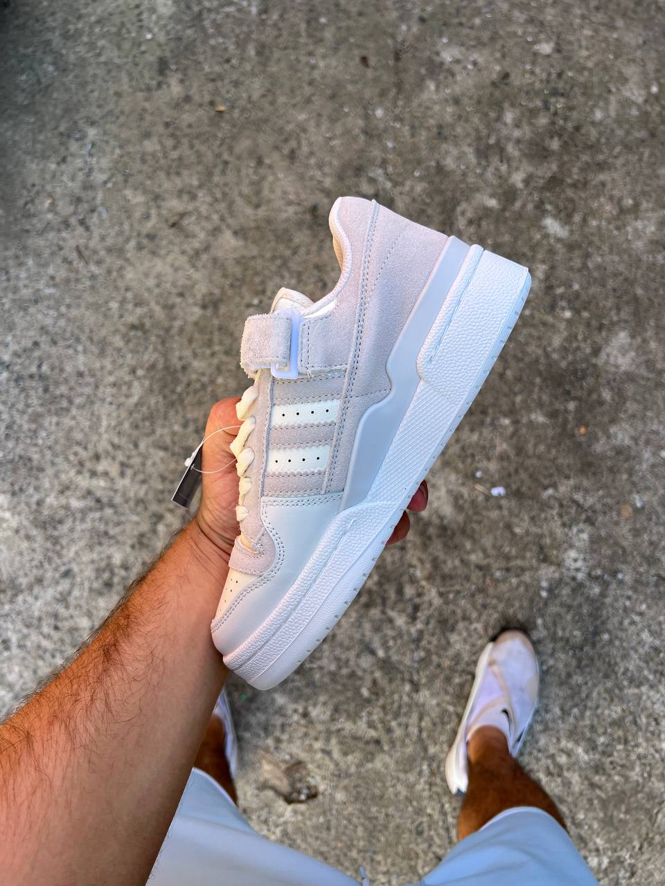 Adidas Forum Low Grey White - Зображення 4