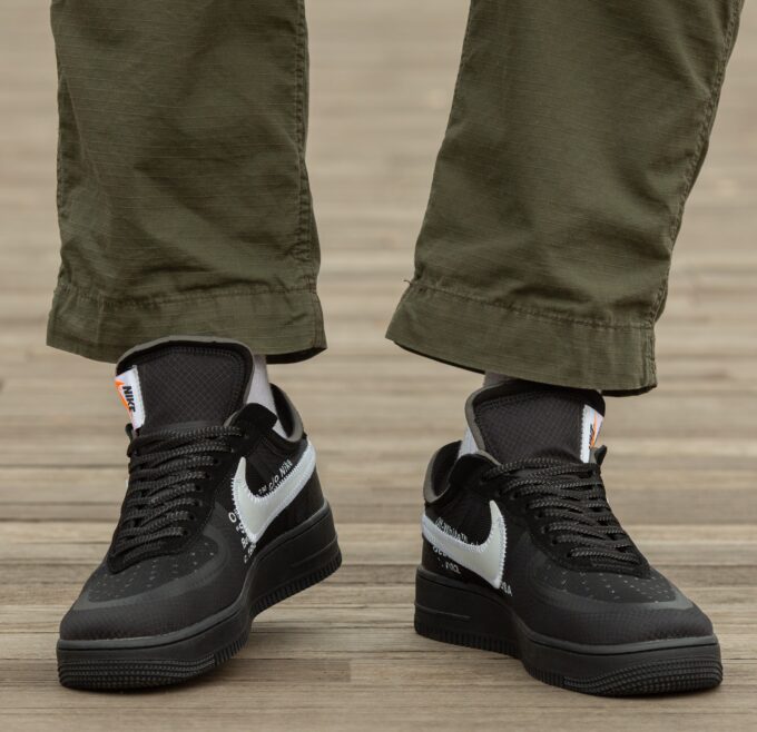 Nike Air Force x Off White  Black - Зображення 4