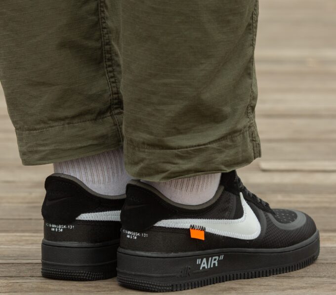 Nike Air Force x Off White  Black - Зображення 6