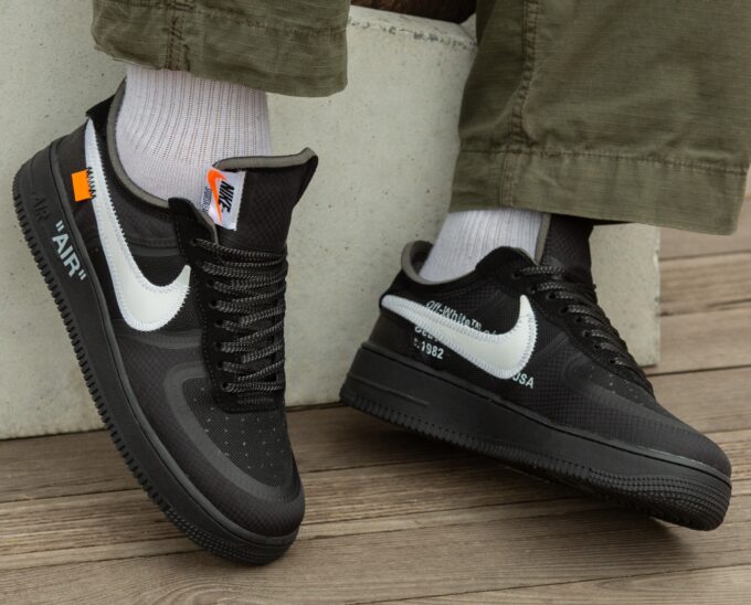 Nike Air Force x Off White  Black - Зображення 3