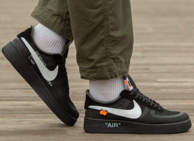 Nike Air Force x Off White  Black - Зображення 2