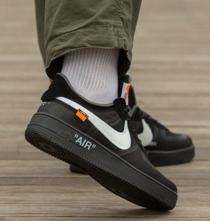 Nike Air Force x Off White  Black - Зображення 7