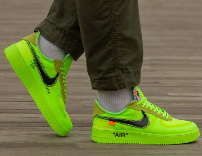 Nike Air Force x Off White Green - Зображення 2