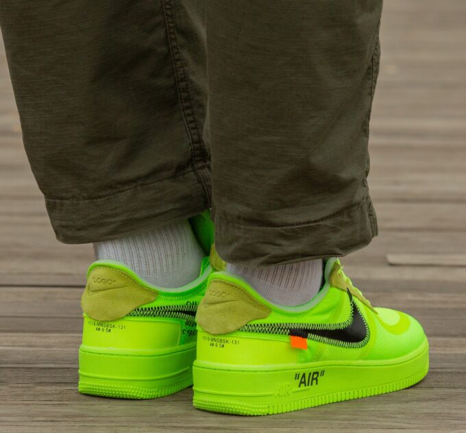 Nike Air Force x Off White Green - Зображення 7