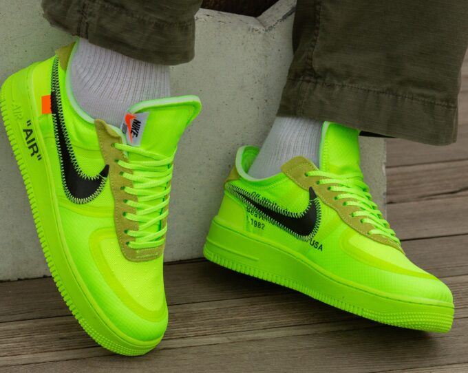 Nike Air Force x Off White Green - Зображення 3