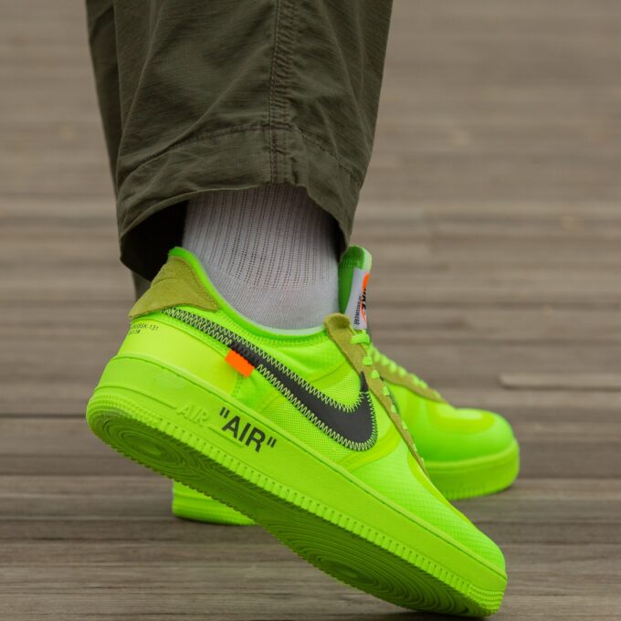 Nike Air Force x Off White Green - Зображення 6
