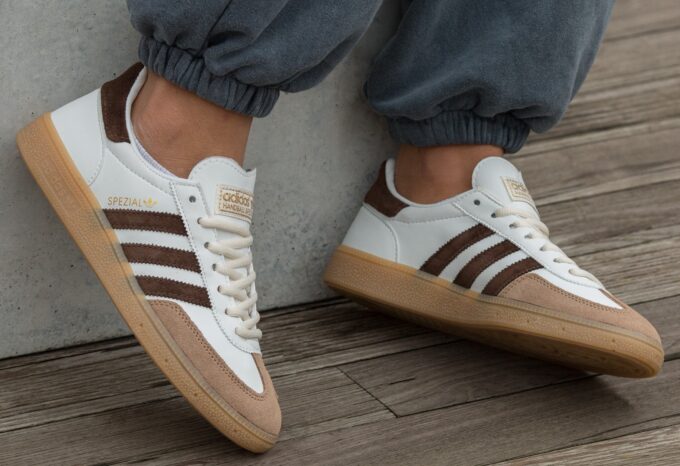 Adidas Spezial White Brown Beige - Зображення 2