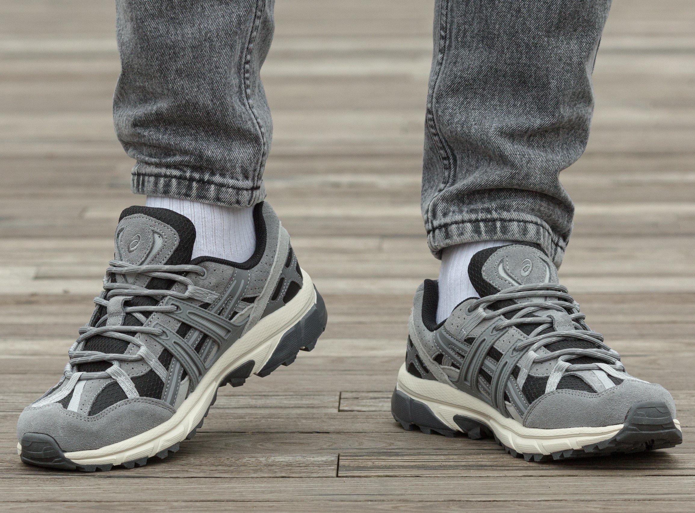 Asics Gel Somona 10-50 Gore-Tex Grey Black Termo - Зображення 2