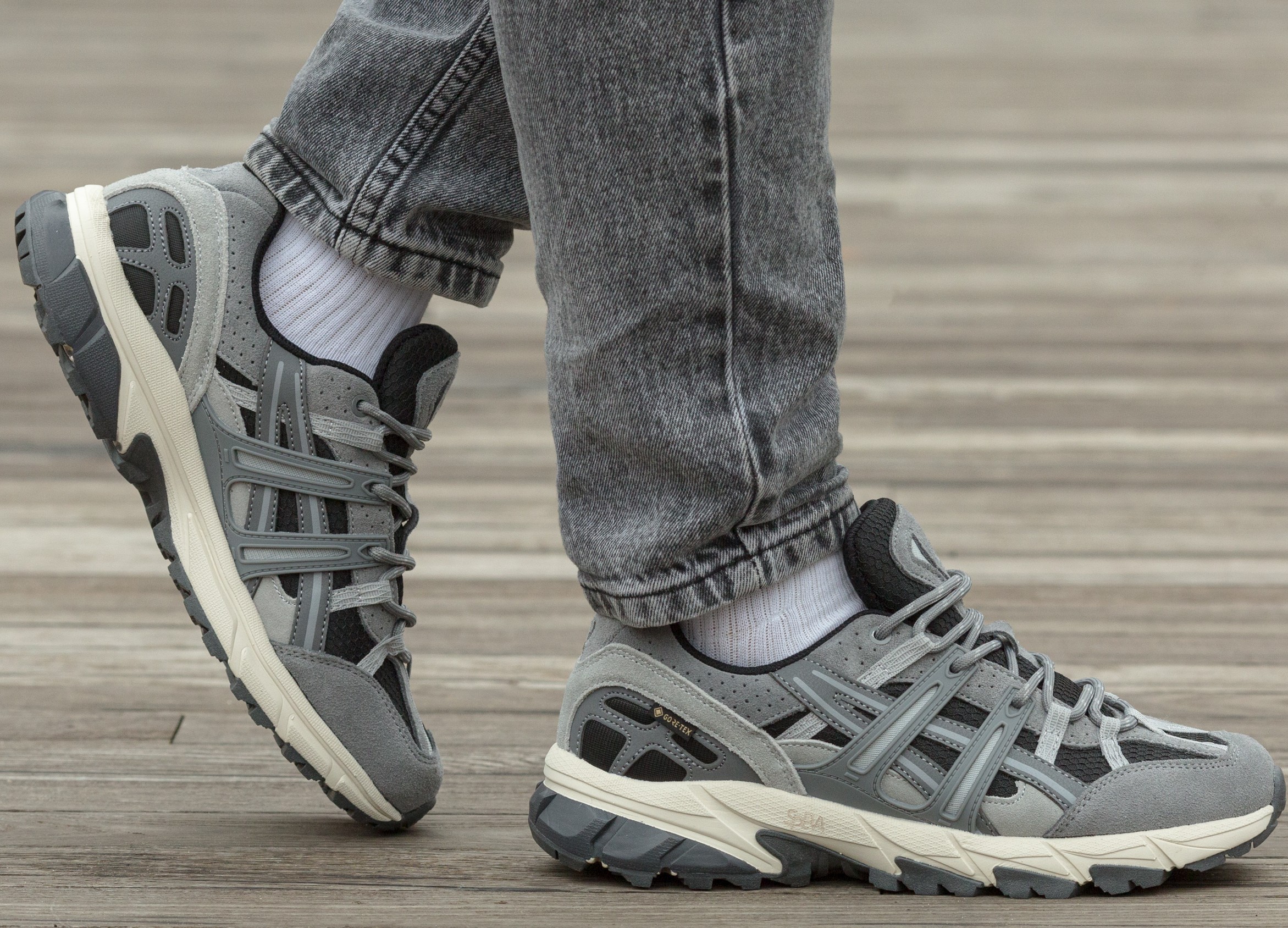 Asics Gel Somona 10-50 Gore-Tex Grey Black Termo - Зображення 3