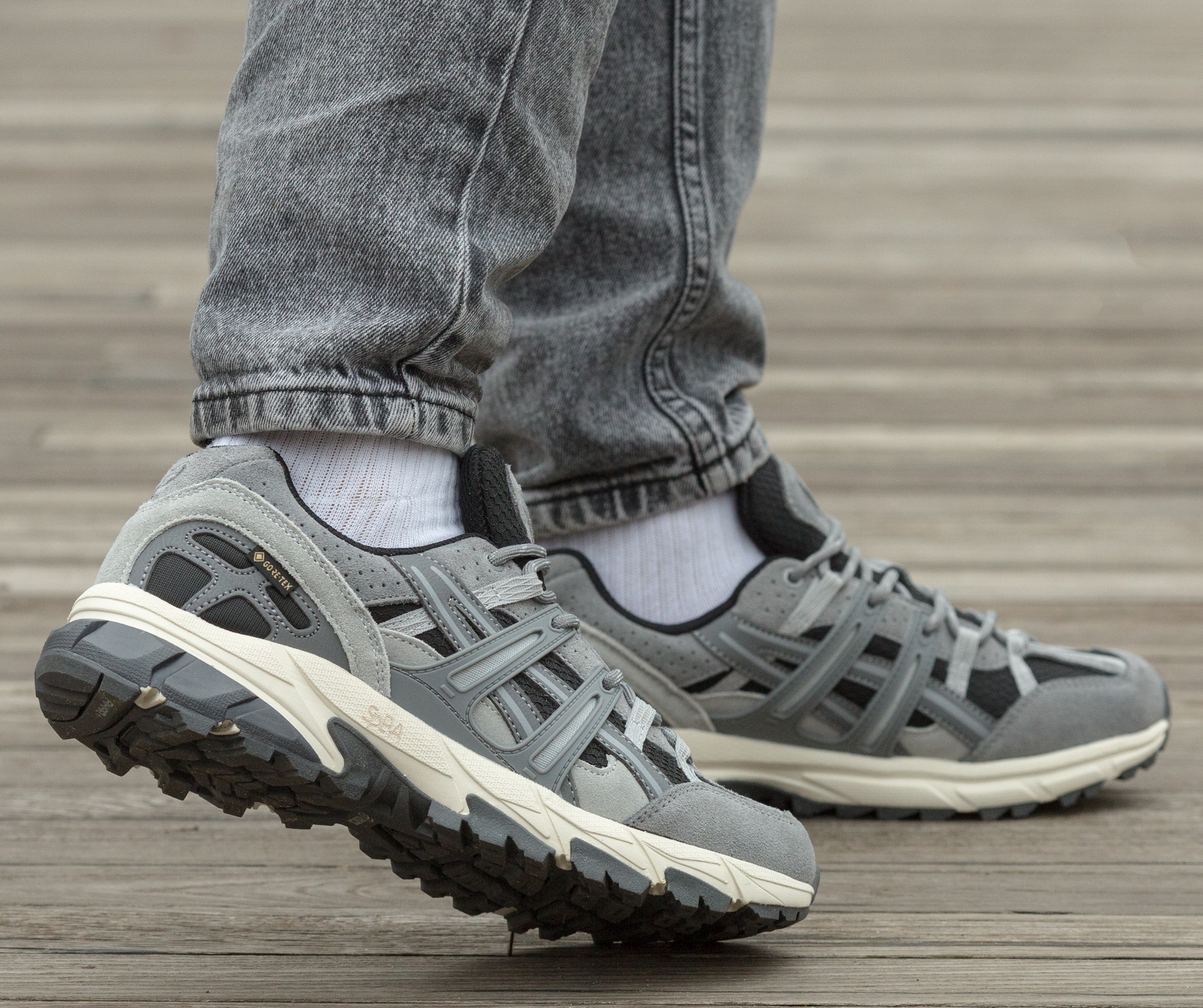 Asics Gel Somona 10-50 Gore-Tex Grey Black Termo - Зображення 4