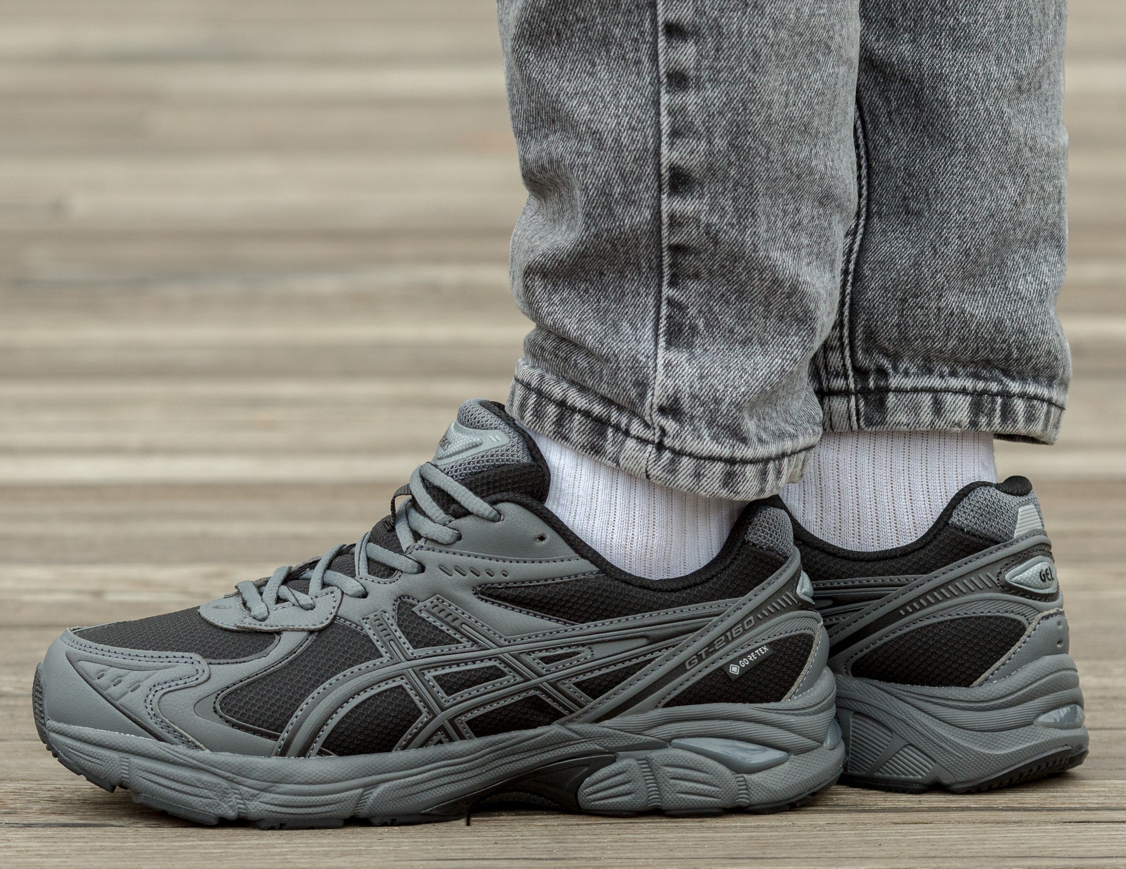 Asics Gel  GT 2160 Gore-Tex  Black Grey Termo