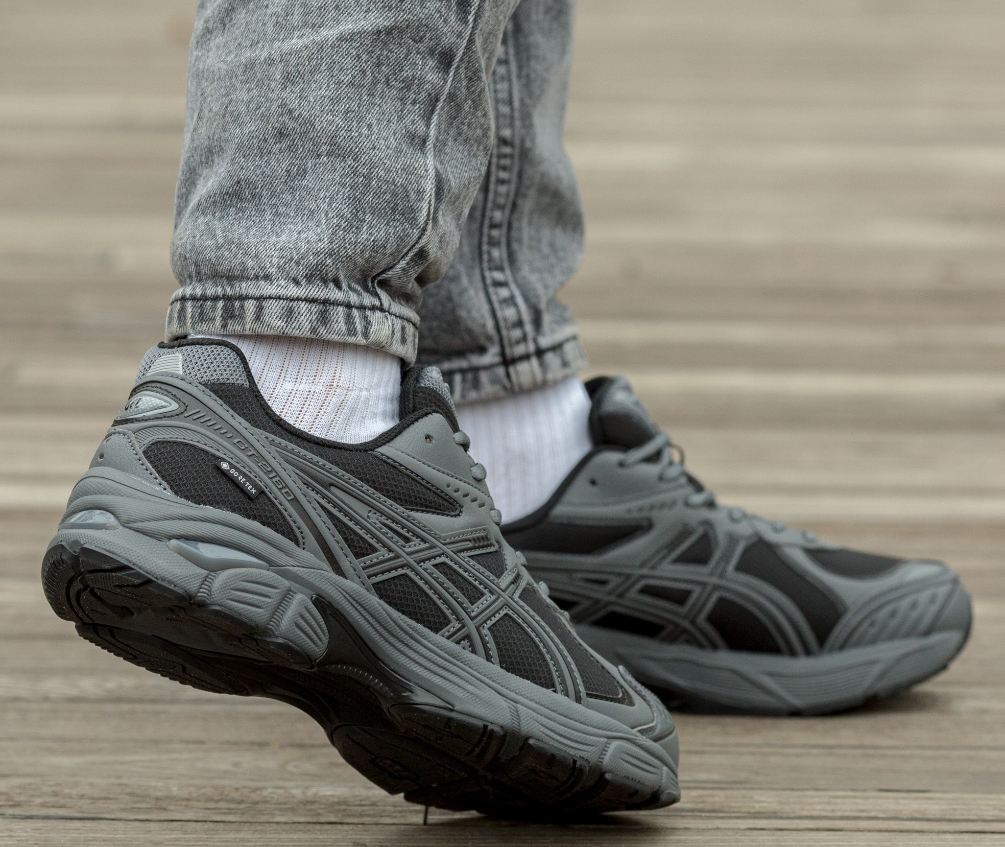 Asics Gel  GT 2160 Gore-Tex  Black Grey Termo - Зображення 5