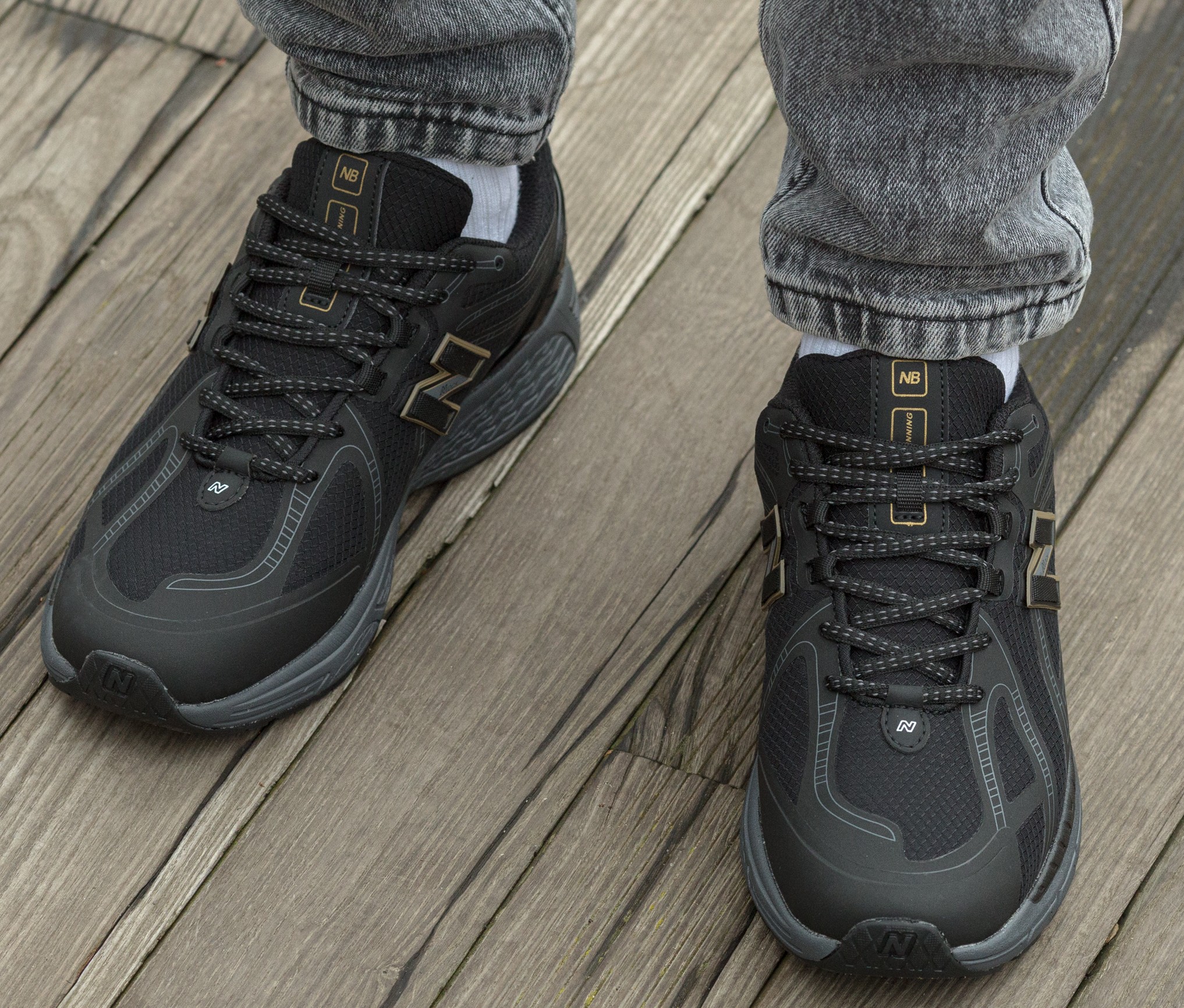 New Balance 1906R Termo Black White Gold - Зображення 3