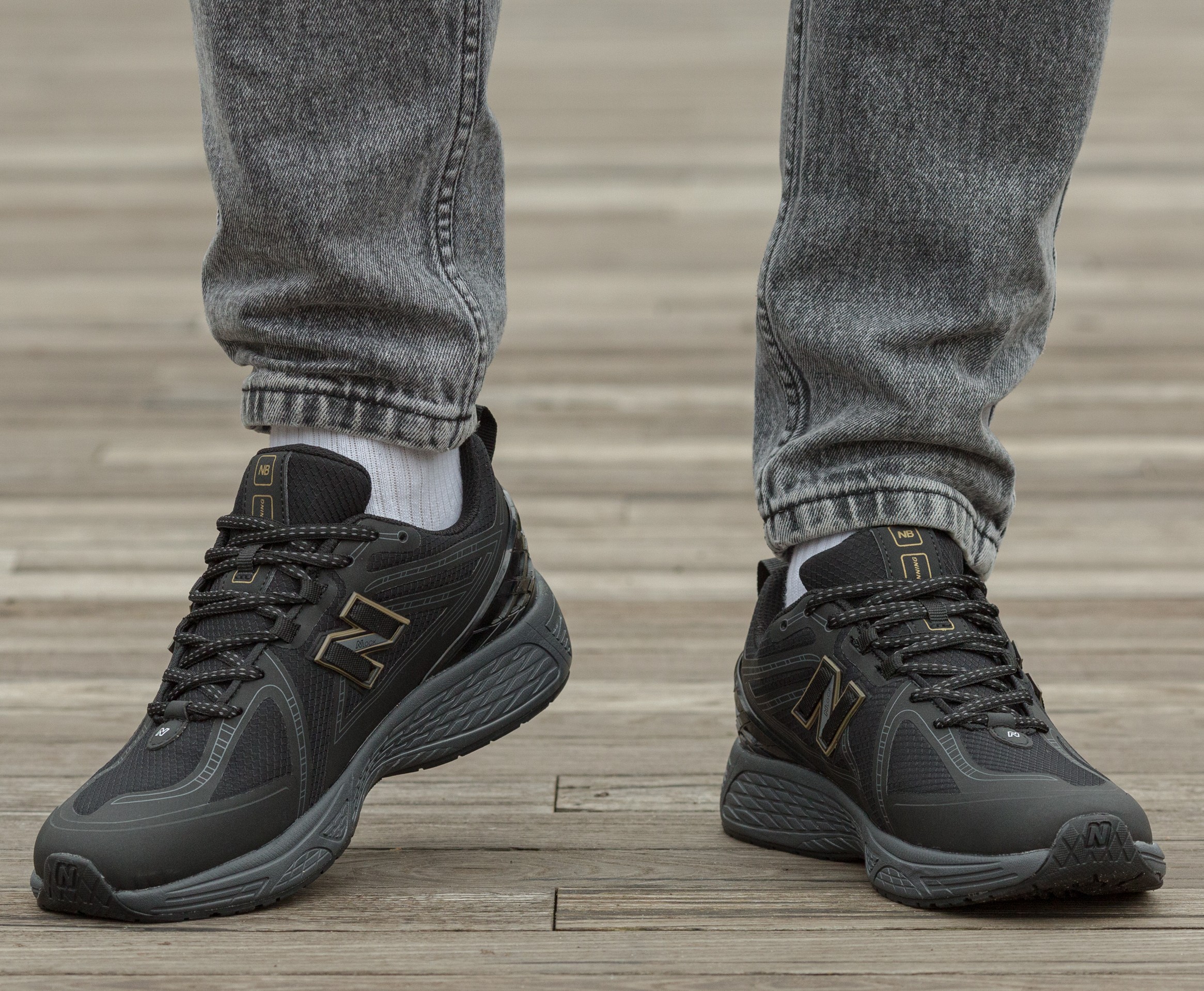 New Balance 1906R Termo Black White Gold - Зображення 4