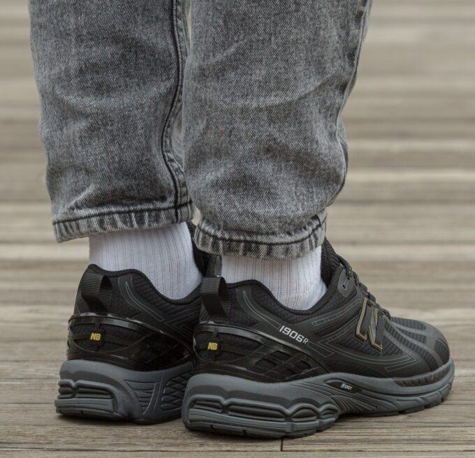 New Balance 1906R Termo Black White Gold - Зображення 7