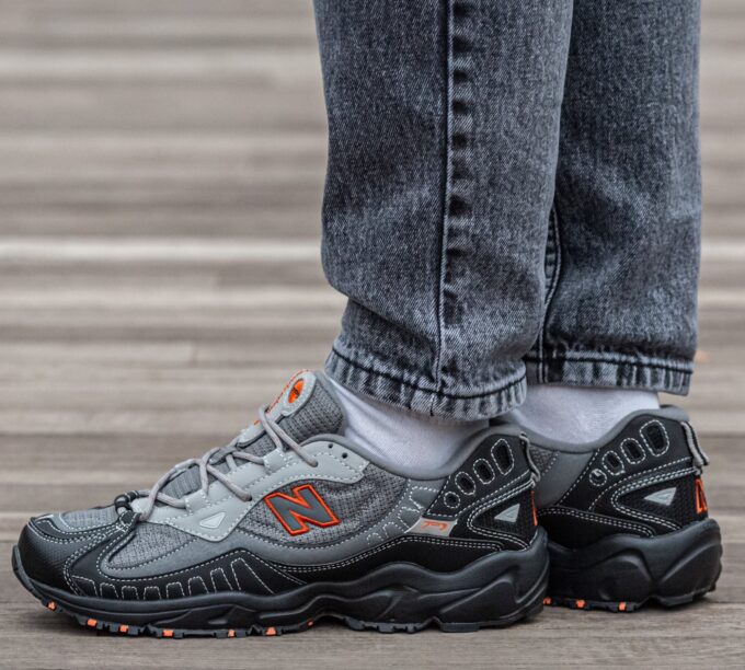 New Balance 703 Black Grey Orange
