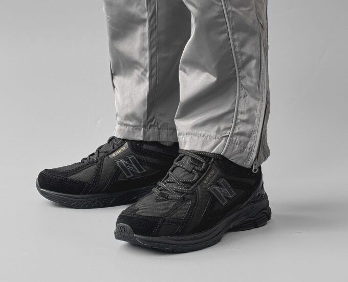 New Balance 1906R GTX Full Black Fur - Зображення 2