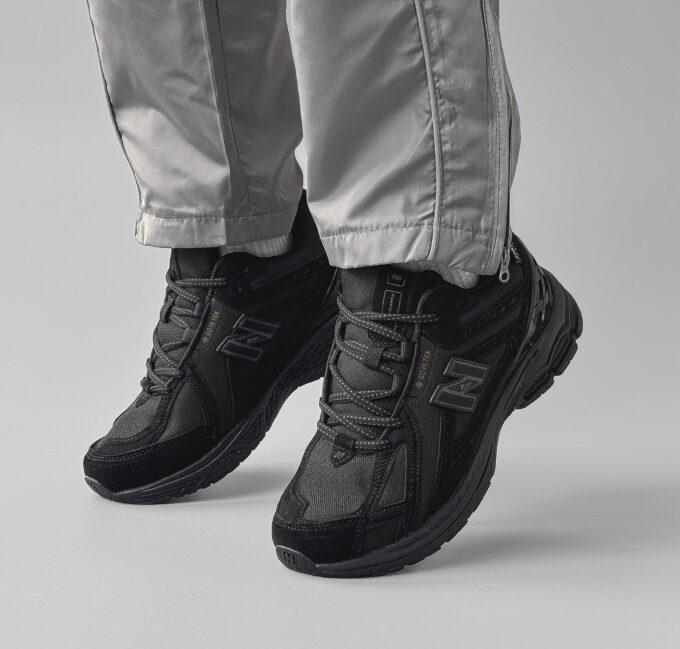 New Balance 1906R GTX Full Black Fur - Зображення 3