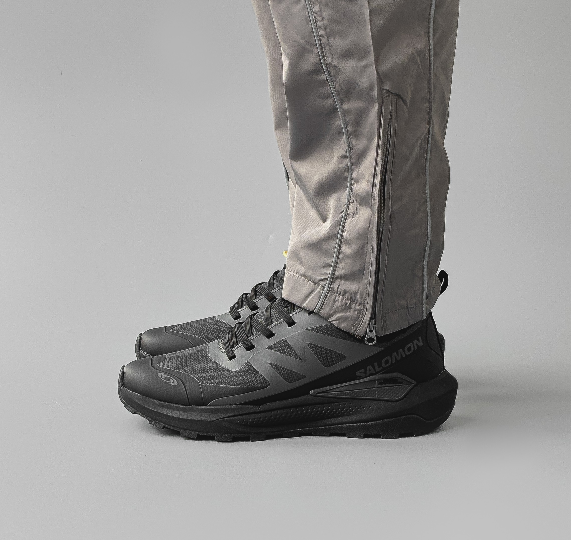 Salomon Elixir Activ Black Gray Fur