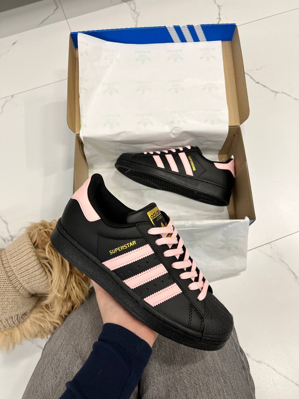 Adidas Superstar Black Pink - Зображення 5