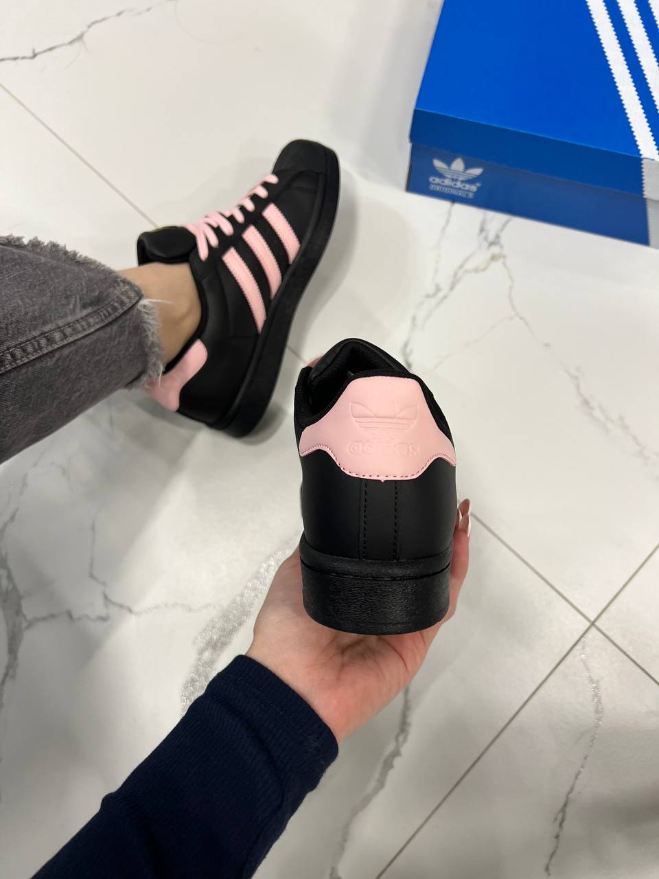 Adidas Superstar Black Pink - Зображення 7