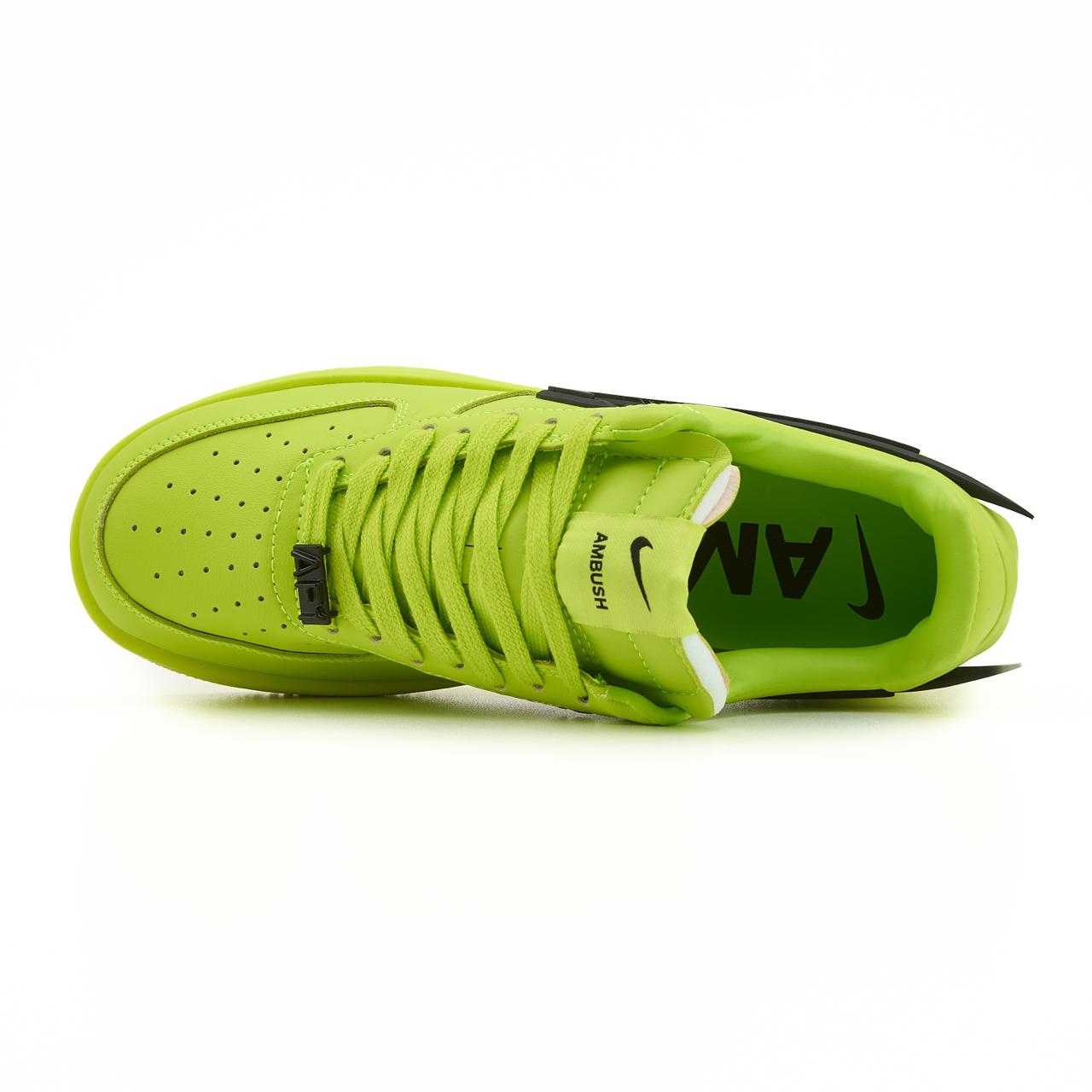 Nike Air Force 1 Low x Ambush Flash Lime - Зображення 4