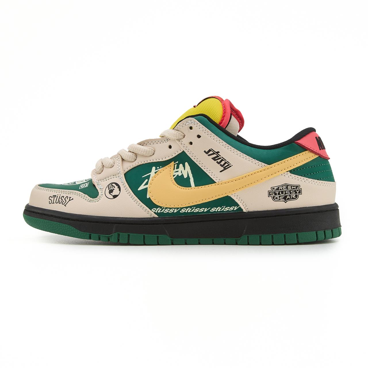 Nike SB Dunk Low x Stussy Racer Custom