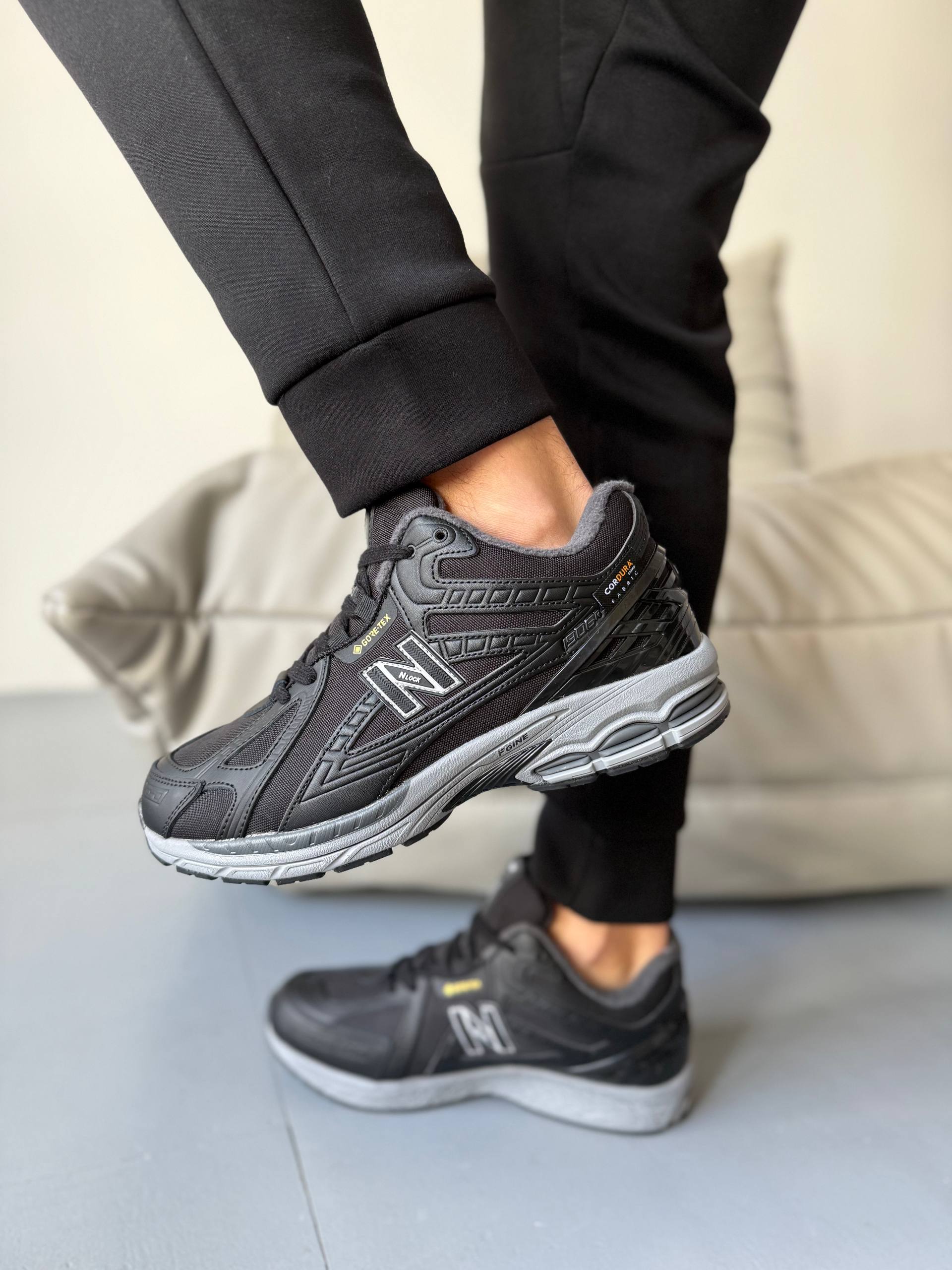 New Balance 1906R Black Grey Gore-Tex Fur - Зображення 3