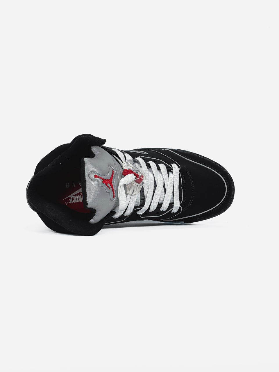 Nike Air Jordan 5 Retro Black/Blue - Зображення 6