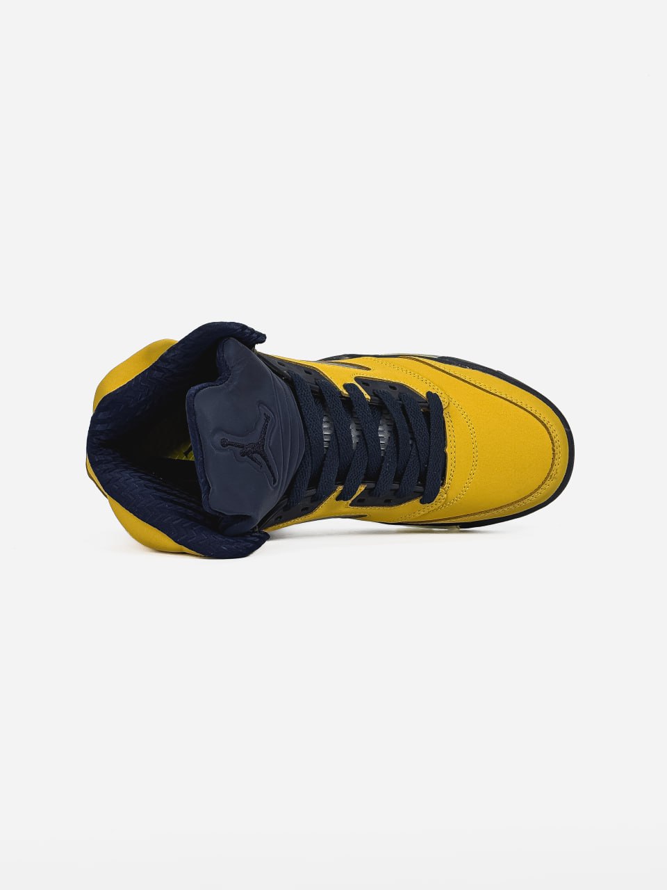 Nike Air Jordan 5 Retro Yellow/Blue - Зображення 7