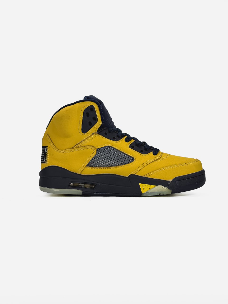Nike Air Jordan 5 Retro Yellow/Blue - Зображення 2
