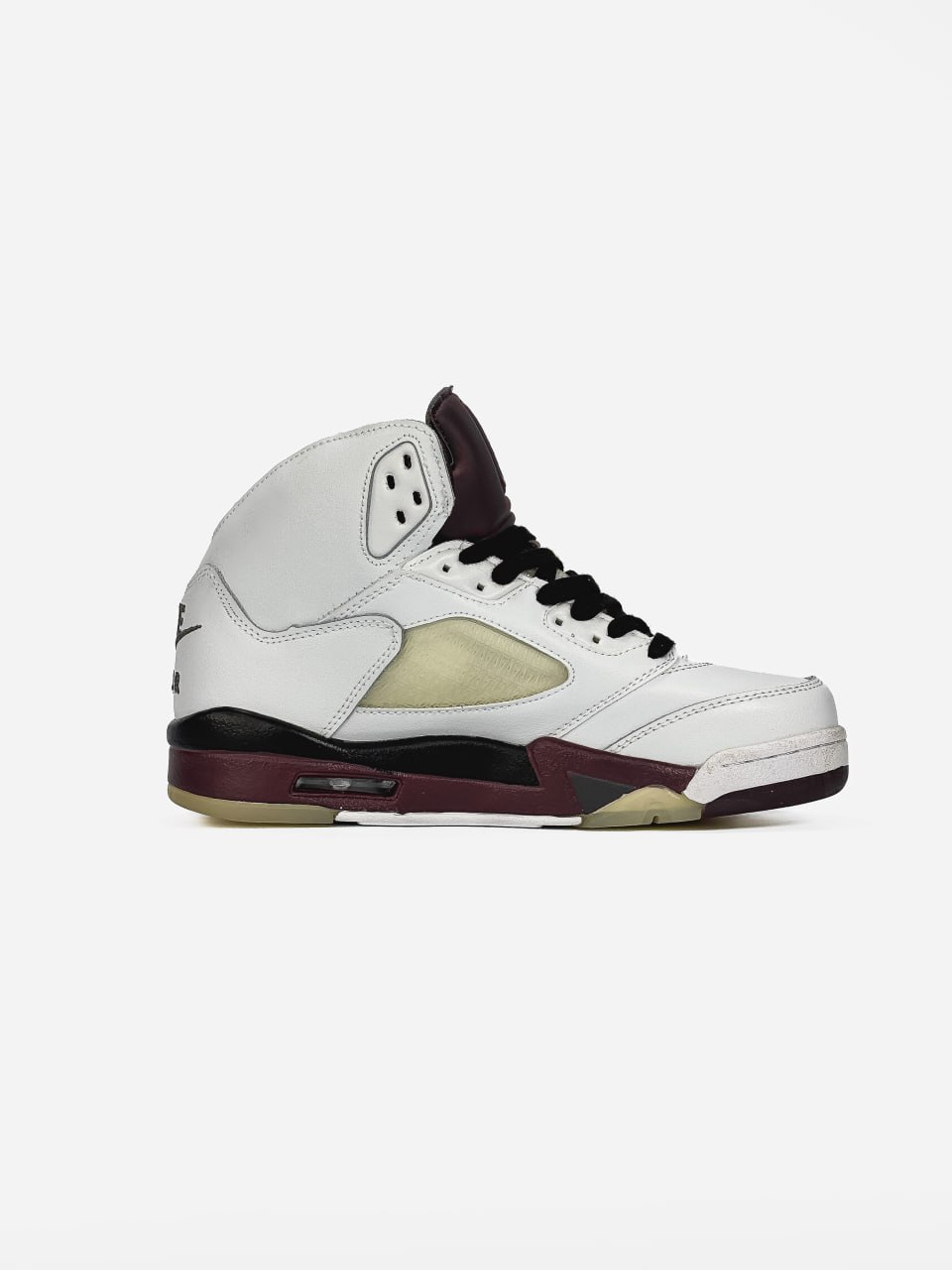 Nike Air Jordan 5 Retro White/Brown - Зображення 2