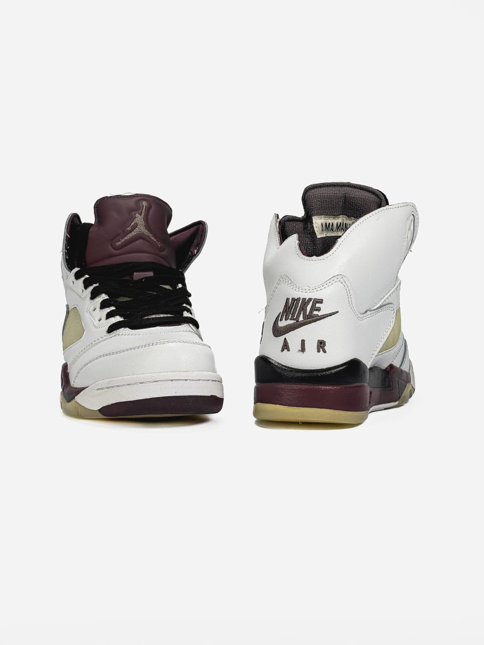 Nike Air Jordan 5 Retro White/Brown - Зображення 6