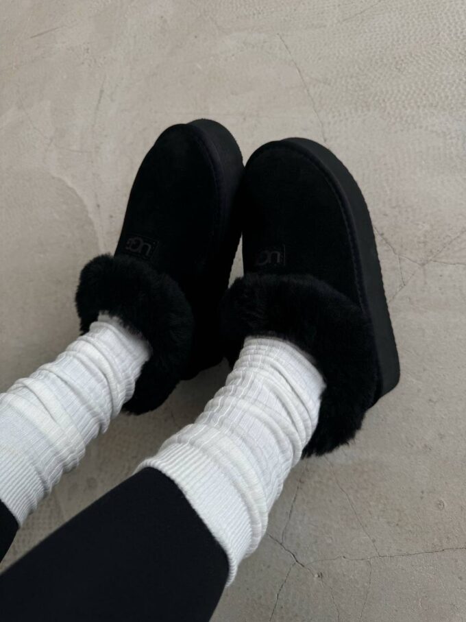 Ugg Coquette Platform Black Suede - Зображення 6