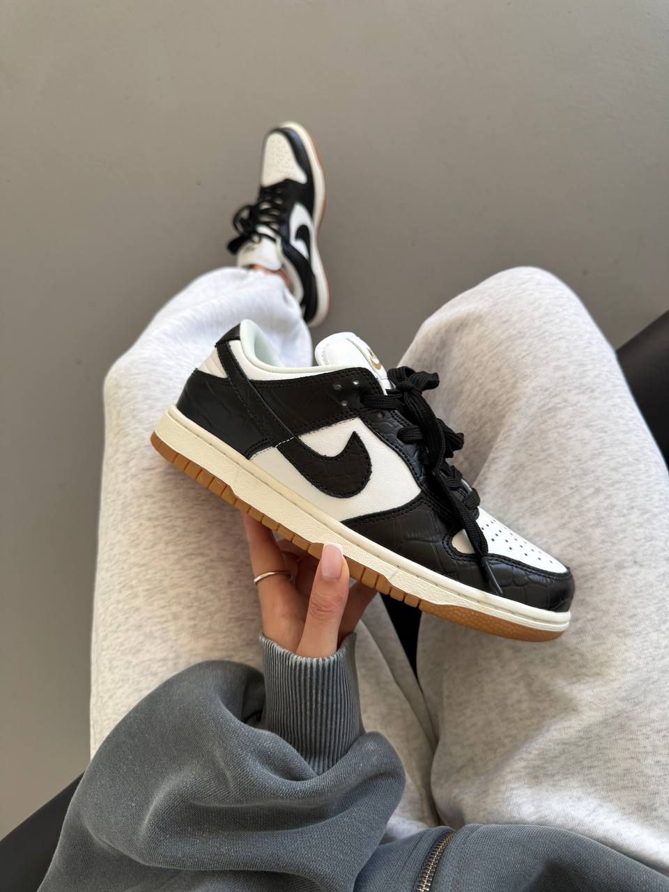 Nike SB Dunk BLack Croc