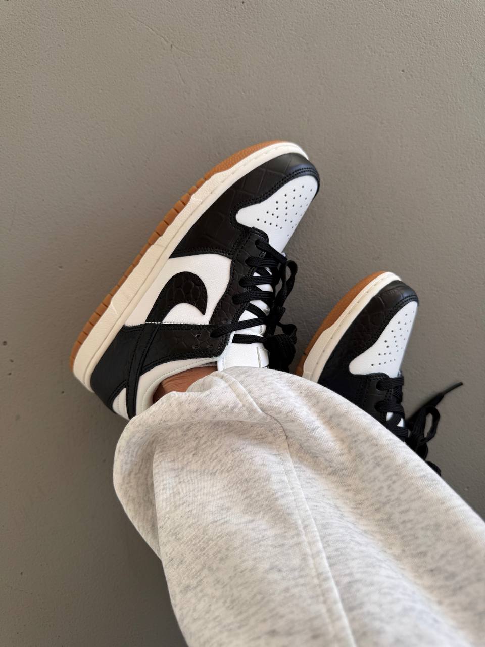 Nike SB Dunk BLack Croc - Зображення 3