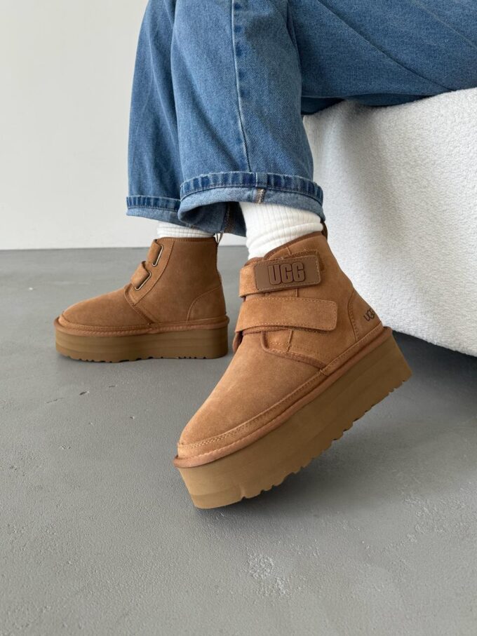 Ugg Neumal Platform Velcro Chestnum - Зображення 5