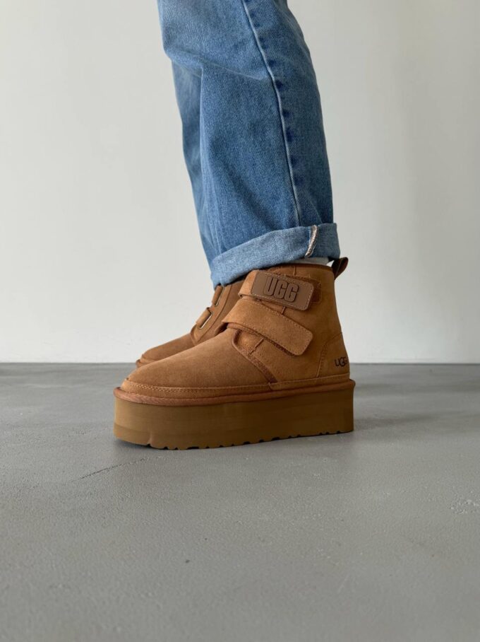 Ugg Neumal Platform Velcro Chestnum - Зображення 2