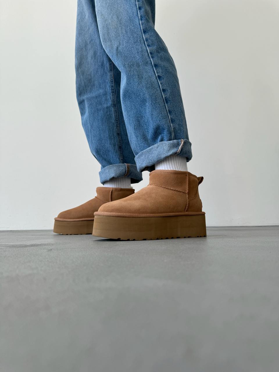 Ugg Classic Ultra Mini Platform XL Chestnut
