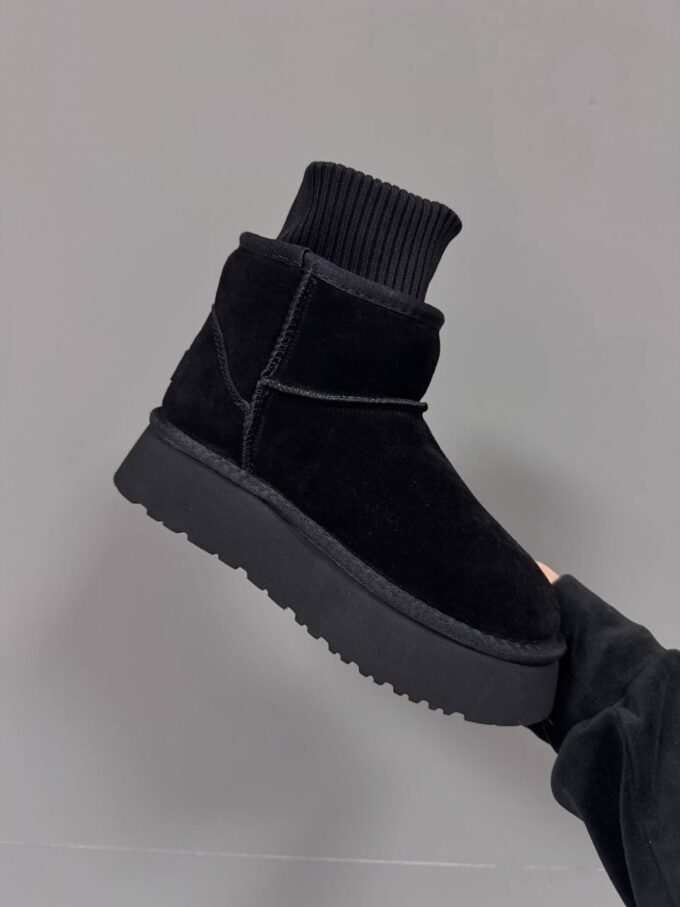 Ugg Sock Black Suede - Зображення 3