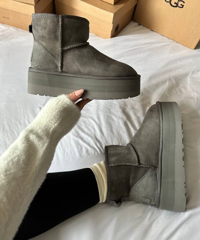 Ugg Mini Platform Grey