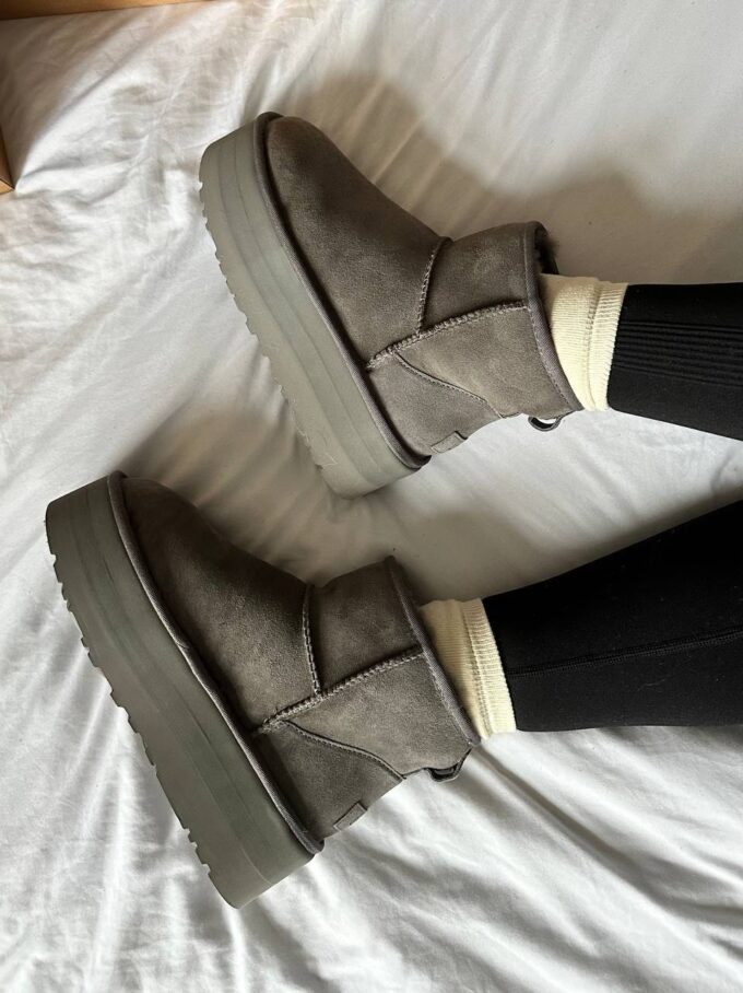 Ugg Mini Platform Grey - Зображення 2