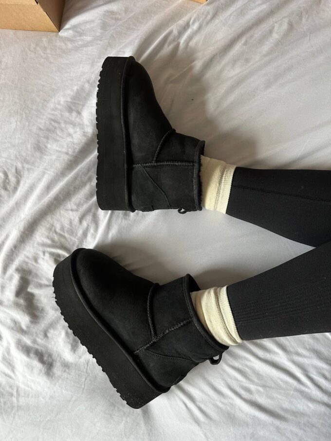 Ugg Mini Platform Black - Зображення 2